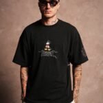 Mickey Wlvsfrvr Premium Oversized Tee in Black
