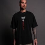 Unbreakable Will "Premium" Oversized Tee in Black
