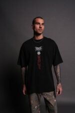 Unbreakable Will "Premium" Oversized Tee in Black
