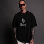 Determined "Premium" Oversized Tee in Black