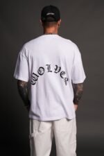 Los Cherub Premium Oversized Tee in White