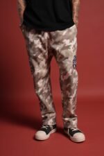 Darc Kulture Bigelow Cargo Sweat Pants in DSVD Green Camo