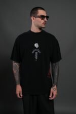 Reaper Tour Premium Oversized Tee in Black