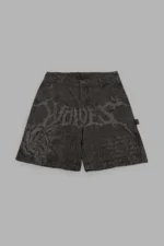 Hesh Rose Carpenter Short in Darc Brown Leopard