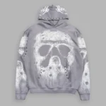 Jason Forever Cornell Hoodie In Dove Gray Drift Wash