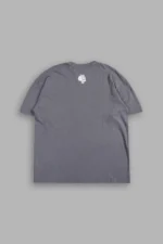 Studded Mantra Premium Oversized Tee In Slate Gray