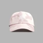 Wolf Head Forever Dad Hat V2 in Blush Vintage Woodland Camo