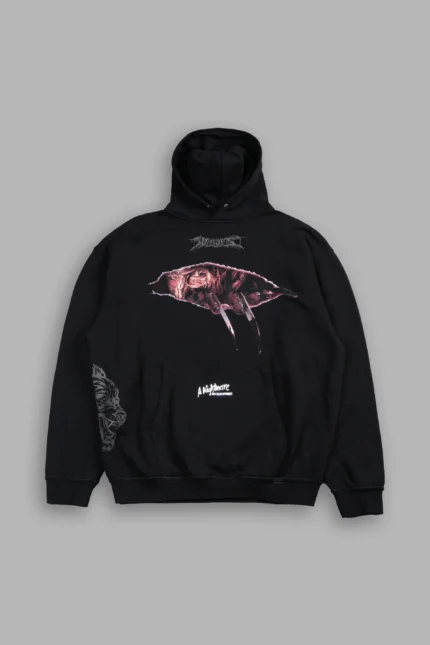 Dont Sleep Pierce Hoodie In Black