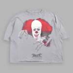 Pennywise Premium Raw Hem Box Cut Tee In Dove Gray