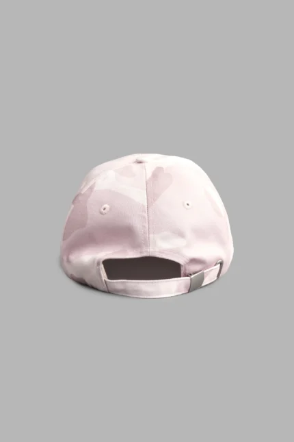 Wolf Head Forever Dad Hat V2 in Blush Vintage Woodland Camo
