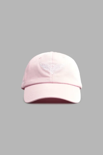 Death Moth Forever Dad Hat V2 in Cherry Blossom