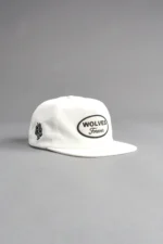 Our Time Vintage 5 Panel Hat in Cream