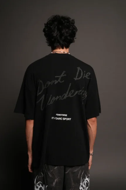 Pennywise Premium Oversized Tee In Black